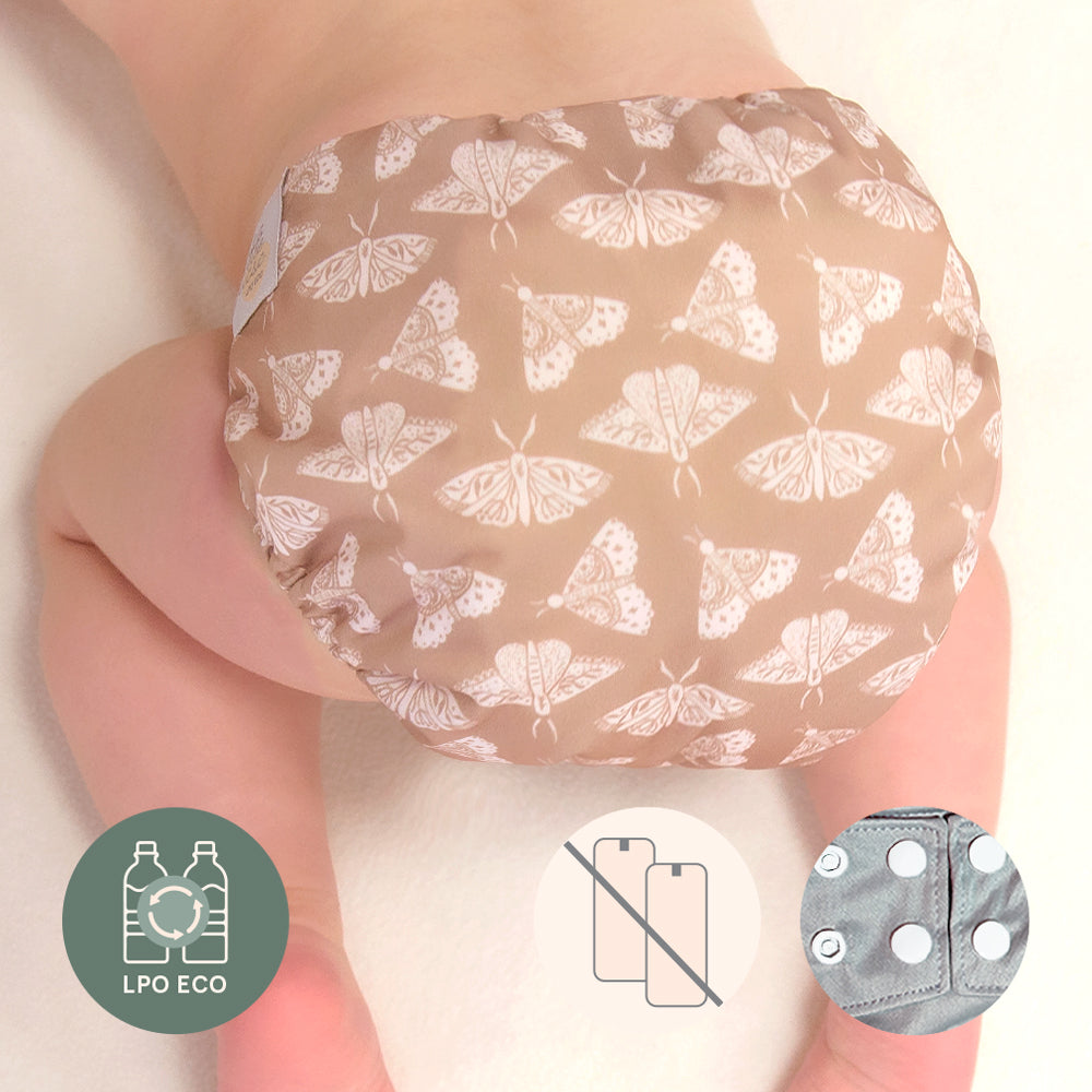 La Petite Ourse Washable Diaper Without Insert - Snap Button