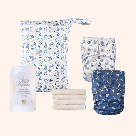 Ensemble 2 couches + sac + feuillet | Paresseux