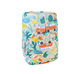 Fruity - 4 pocket diapers, 1 wetbag