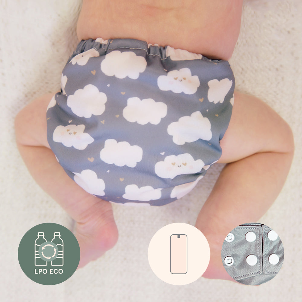 Newborn Cloth Diapers for 7-15lb Babies - La Petite Ourse