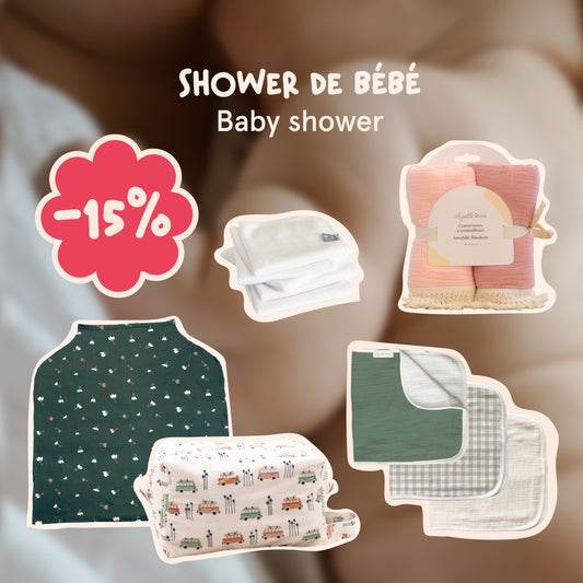 Ensemble Cadeau: Shower de bébé