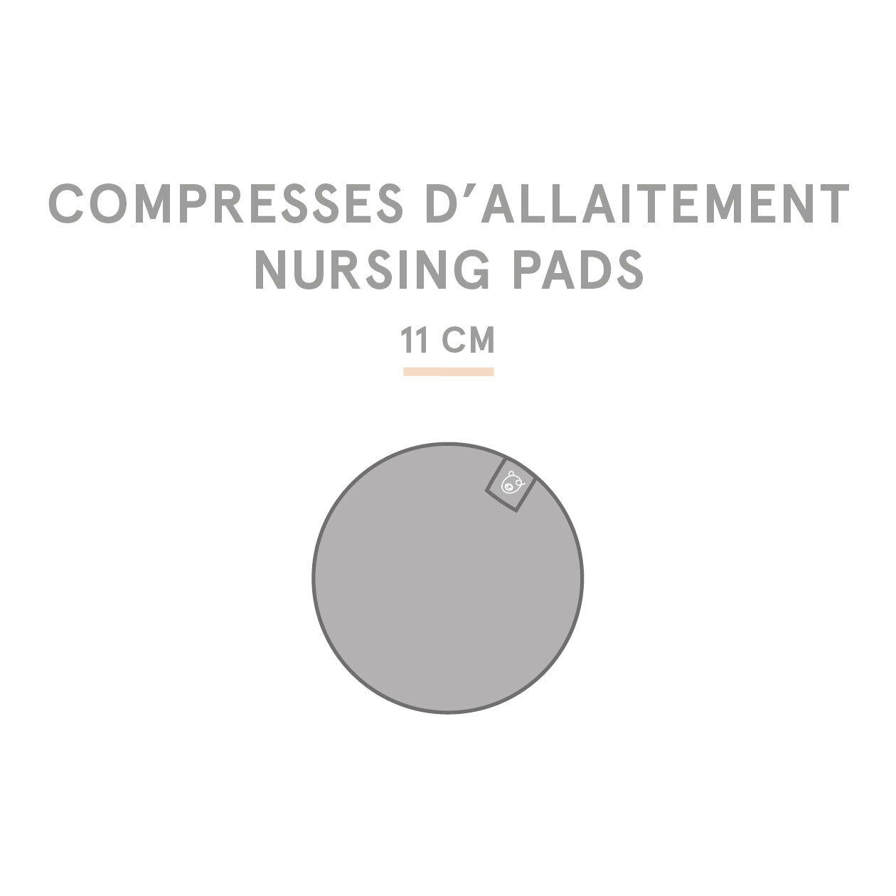 Leading Lady® Washable Nursing Pads - 6pk- 4112