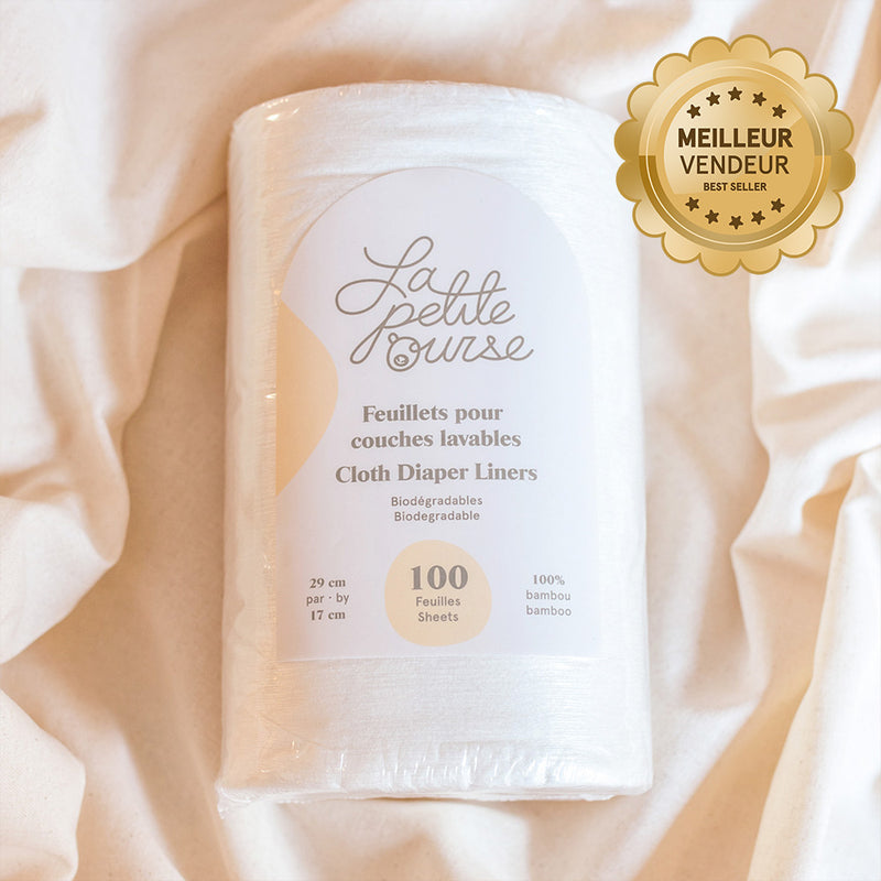 Feuillets de fond de couche en bambou