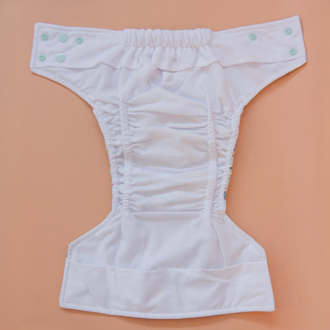 Pocket Diaper - Wide Elastic - Without Inserts - Snap - LPO ECO