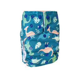 Fruity - 4 pocket diapers, 1 wetbag