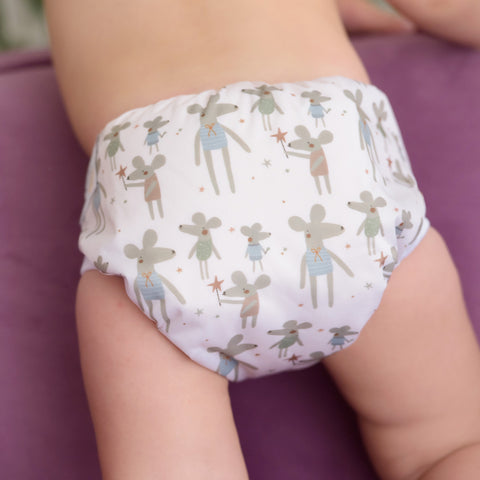 Pocket Diaper - Wide Elastic