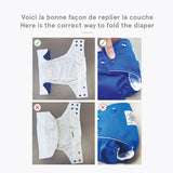 Mystery Pocket Diaper Without Insert Velcro - FINAL SALE